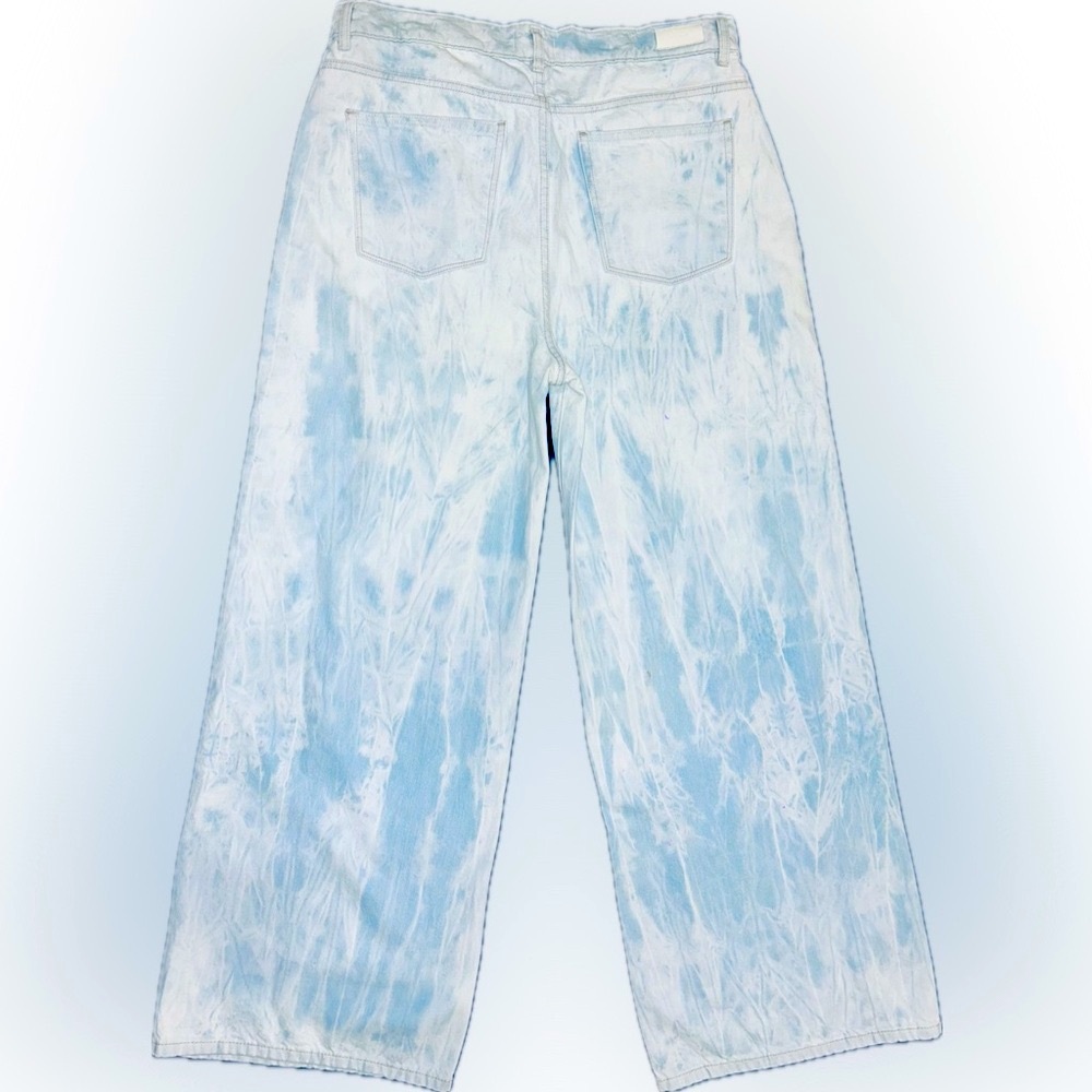 NWT DL1961 SZ 14/32 “Hepburn” wide leg high rise vintage inspired 5-pocket jeans - Picture 3 of 12